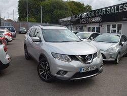 Silver Used 2016 Nissan X-Trail N-TEC SUV | £7,495 (Fair price)