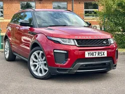Red Used 2017 Land Rover Range Rover evoque HSE Dynamic SUV | £11,990 (Fair price)