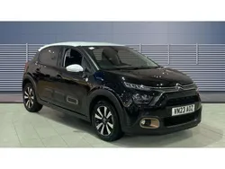 Black Used 2022 Citroën C3 PureTech Hatchback | £13,329 (Fair price)