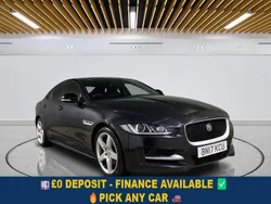 Black Used 2017 Jaguar XE R-Sport Sedan | £11,099 (Fair price)