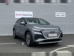 Typhoon grey Used 2024 Audi Q4 Sportback e-tron Sport SUV | £46,990