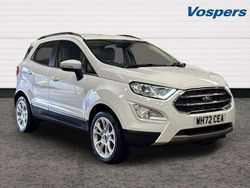 White Used 2022 Ford Ecosport Titanium SUV | £13,200 (Fair price)