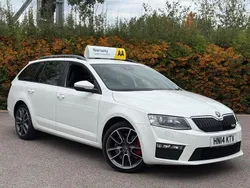 White Used 2014 Skoda Octavia vRS Estate | £10,390 (A bit pricey)