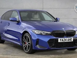 Blue Used 2024 BMW 330e M Sport Sedan | £37,500 (Fair price)