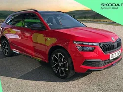 Red Used 2021 Skoda Kamiq Monte Carlo SUV | £17,995 (A bit pricey)