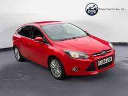 Red Used 2014 Ford Focus Zetec Hatchback | £3,995 (Fair price)