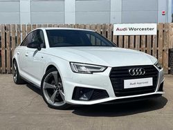 White Used 2019 Audi A4 Black Edition Sedan | £19,990 (Fair price)