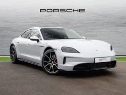 Ice grey metallic New 2024 Porsche Taycan 4S Sedan | £85,994 (Super price)