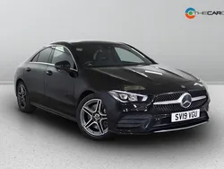 Black Used 2019 Mercedes CLA220 AMG line Sedan | £21,675 (Good price)