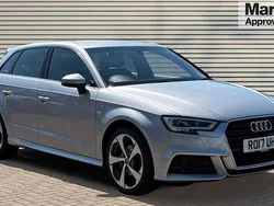Silver Used 2017 Audi A3 S-Line Hatchback | £10,801 (Fair price)