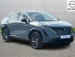Grey New 2025 Nissan Ariya Advance SUV | £29,939 (A bit pricey)