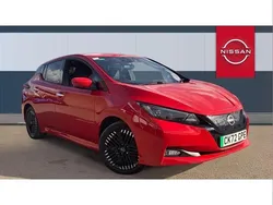 Red Used 2022 Nissan Leaf Tekna Hatchback | £11,399 (Fair price)