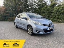 Blue Used 2012 Toyota Yaris Multidrive S Hatchback | £7,490 (Fair price)