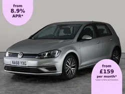 Silver Used 2018 VW Golf VII SE Hatchback | £10,720 (Fair price)
