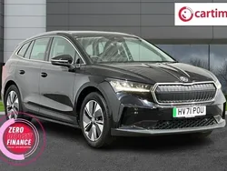 Black Used 2021 Skoda Enyaq iV Loft SUV | £16,218