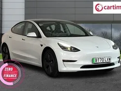 White Used 2020 Tesla Model 3 Standard Range Plus Sedan | £16,990 (Good price)