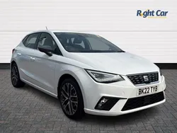 White Used 2022 Seat Ibiza XCELLENCE Hatchback | £13,499 (Fair price)