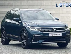 Nightshade blue Used 2023 VW Tiguan R-line Edition SUV | £28,500 (A bit pricey)