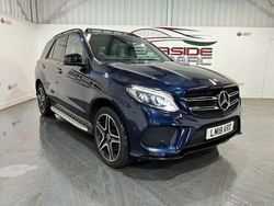 Blue Used 2018 Mercedes GLE350 Premium Plus SUV | £25,499 (Fair price)