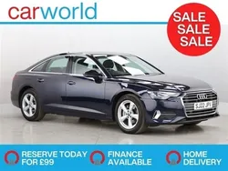 Blue Used 2022 Audi A6 Sport Sedan | £27,588 (Fair price)