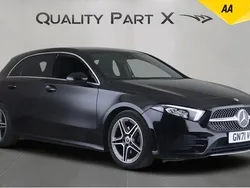 Black Used 2021 Mercedes A180 AMG line Hatchback | £16,680 (Good price)