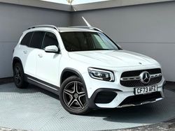 White Used 2023 Mercedes GLB220 AMG Line Premium SUV | £32,999 (Fair price)