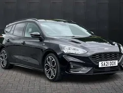 Black Used 2020 Ford Focus ST-Line X Estate | £14,749 (Fair price)