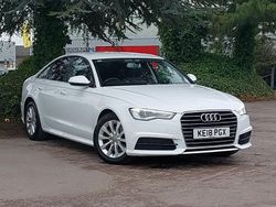 White Used 2018 Audi A6 Sedan | £14,498 (Fair price)