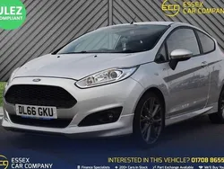 Silver Used 2016 Ford Fiesta ST-Line Hatchback | £6,795 (Fair price)