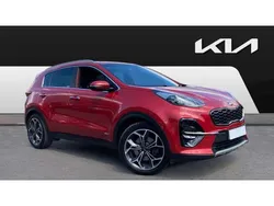 Red Used 2021 Kia Sportage GT-Line SUV | £17,009 (Good price)