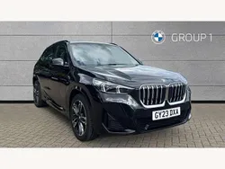 Black Used 2023 BMW X1 M Sport SUV | £32,995 (Fair price)