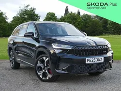 Black Used 2025 Skoda Kodiaq vRS SUV | £45,995 (Expensive)