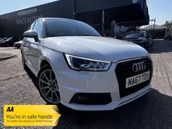 White Used 2017 Audi A1 S-Line Hatchback | £8,295 (Fair price)