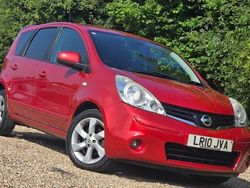 Red Used 2010 Nissan Note Tekna MPV | £4,450 (Fair price)