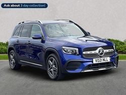 Blue Used 2021 Mercedes GLB220 AMG Line Premium SUV | £25,899 (Fair price)