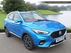 Blue Used 2022 MG ZS Exclusive Sedan | £13,800 (Good price)