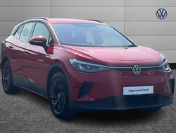 Red Used 2022 VW ID.4 Pure SUV | £17,099 (Good price)