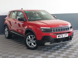 Red Used 2024 Jeep Avenger Altitude SUV | £17,998 (A bit pricey)