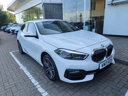 White Used 2021 BMW 120 Sport Line Hatchback | £17,530 (Fair price)