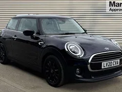 Blue / black Used 2020 Mini Cooper Classic Hatchback | £13,282 (Fair price)