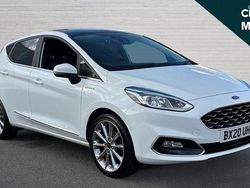 White Used 2020 Ford Fiesta Vignale Hatchback | £10,107 (Fair price)