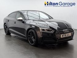 Black Used 2018 Audi S5 Sportback Design Hatchback | £22,850 (Fair price)