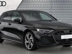 Mythos black New 2025 Audi A3 Black Edition Hatchback | £31,807 (Fair price)