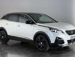 White Used 2018 Peugeot 3008 GT-line Estate | £10,150 (Fair price)