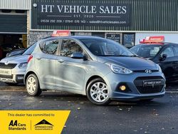 Blue Used 2016 Hyundai i10 SE Hatchback | £4,595 (Fair price)