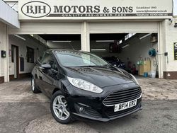 Black Used 2014 Ford Fiesta Zetec Hatchback | £3,988 (Fair price)