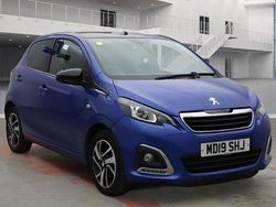 Blue Used 2019 Peugeot 108 Allure Hatchback | £6,599 (Fair price)