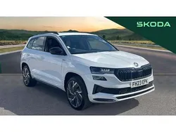 White Used 2023 Skoda Karoq SportLine SUV | £26,747 (Fair price)
