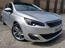 Silver Used 2014 Peugeot 308 Hatchback | £3,199 (Fair price)