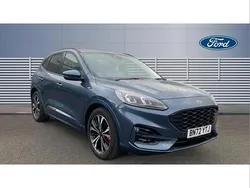 Blue Used 2022 Ford Kuga ST-Line X SUV | £21,597 (Fair price)